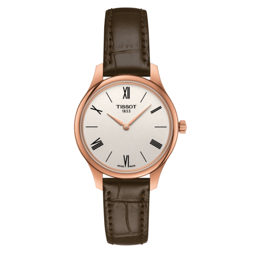 Tissot Tradition 5.5 Lady 31 Rose PVD / Silver